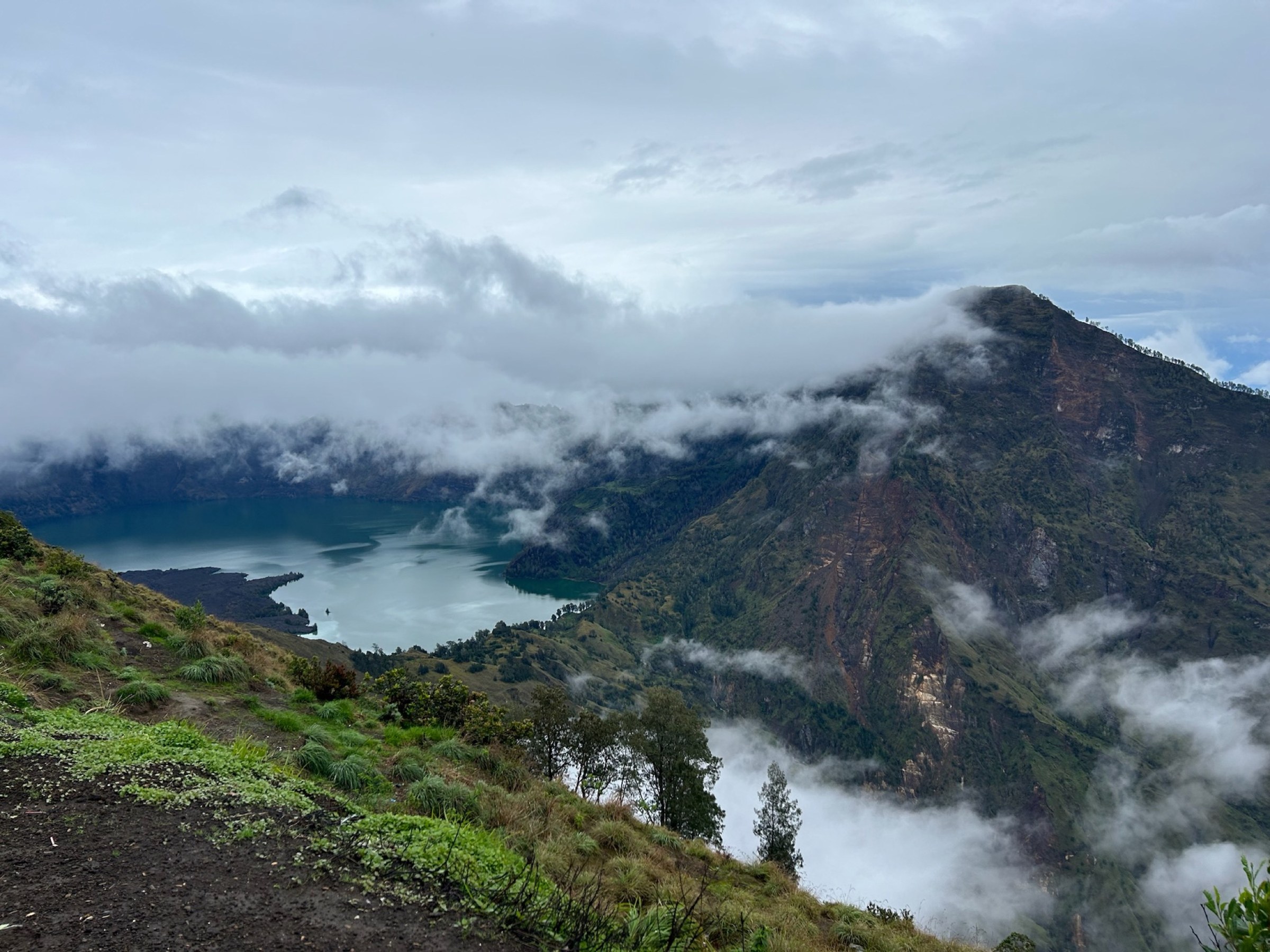Mount Rinjani trek in Lombok, Indonesia